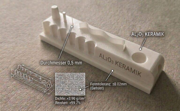 Frästeil aus Al2O3